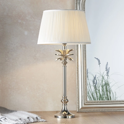 lafabryka.pl Lampa stołowa LEAF & FREYA 12'' 91230 ENDON