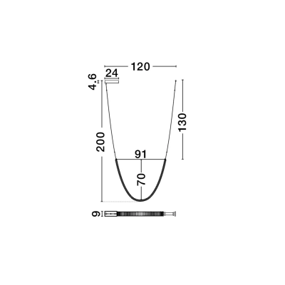Lampa wisząca CAMBRIL LE45968