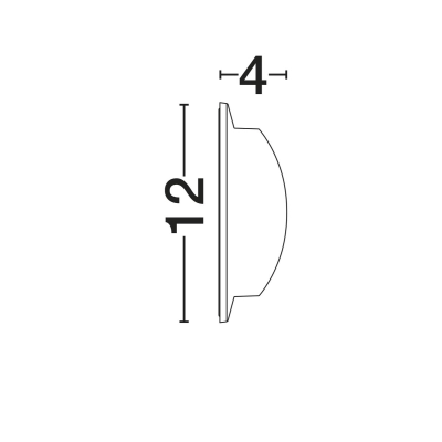 Lampa ścienna DONVELA LE75307