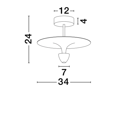 Lampa sufitowa UCURENA LE44638