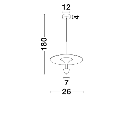Lampa wisząca UCURENA LE44639
