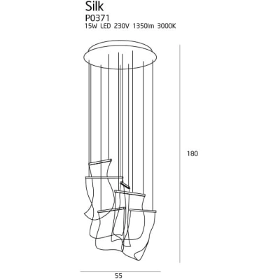 lafabryka.pl Silk P0371D lampa wisząca MaxLight