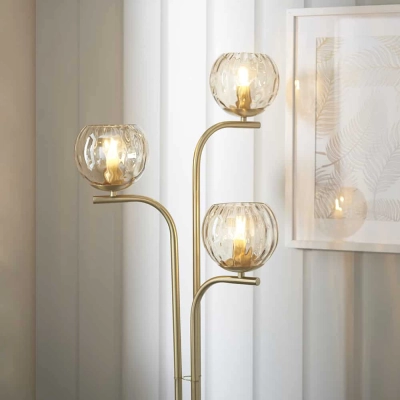 lafabryka.pl Lampa podłogowa DIMPLE 3LT FLOOR 91974 ENDON