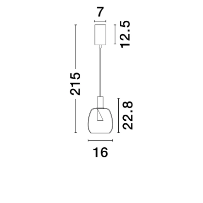 Lampa wisząca IQUITOS LE44845