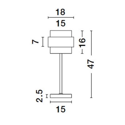 Lampa stołowa VIEJA LE42626