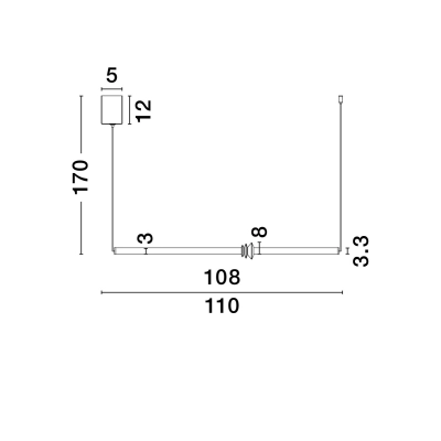 Lampa wisząca URUBICHA LE44689