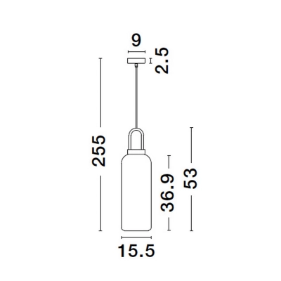 Lampa wisząca BANES LE42652