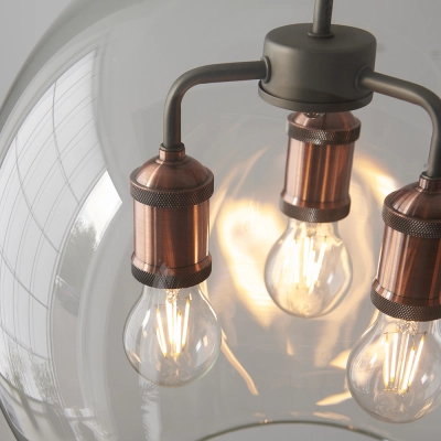 lafabryka.pl Lampa wisząca HAL 3LT PENDANT 92988 ENDON