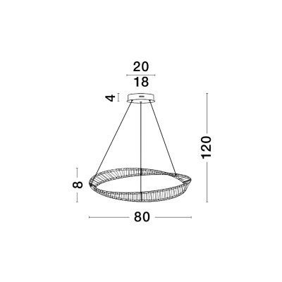 Lampa wisząca BAUTA LE42913