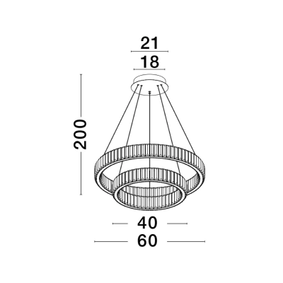 Lampa wisząca BAUTA LE42917