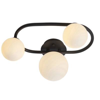 lafabryka.pl Plafon PULSA 3LT SEMI FLUSH 93524 ENDON