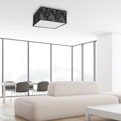 lafabryka.pl Lampa Sufitowa SATINO SILVER 2xE27 MLP7325 Milagro