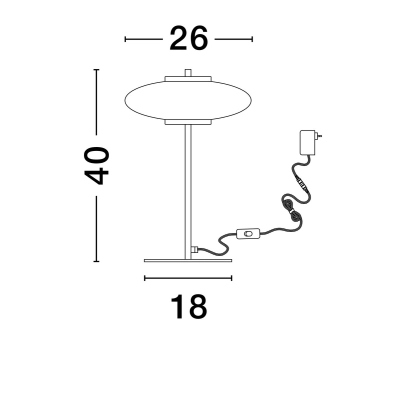 Lampa stołowa HUACARAJE LE44831