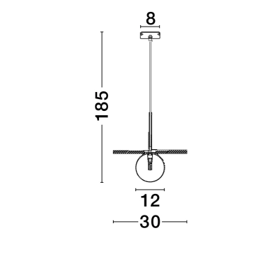 Lampa wisząca JUANJUI LE44853