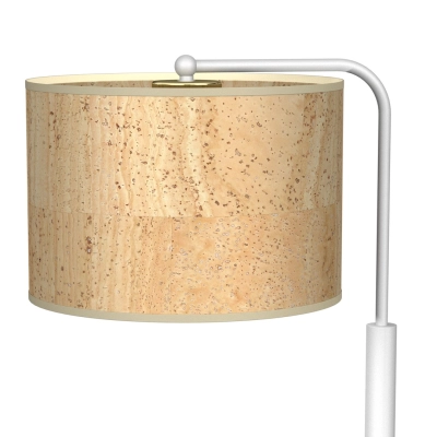 lafabryka.pl Lampa gabinetowa CORK White/Cork 1xE27 MLP7524 Milagro