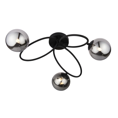 lafabryka.pl Plafon ELLIPSE 3LT SEMI FLUSH 95289 ENDON