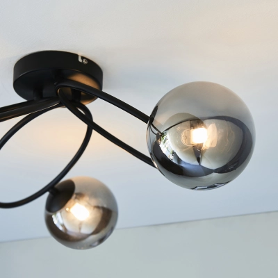 lafabryka.pl Plafon ELLIPSE 3LT SEMI FLUSH 95289 ENDON