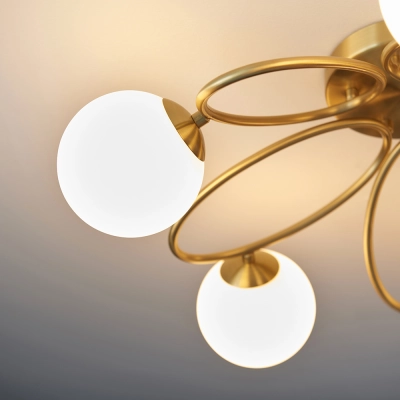 lafabryka.pl Plafon ELLIPSE 5LT SEMI FLUSH 95291 ENDON