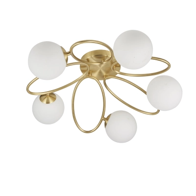 lafabryka.pl Plafon ELLIPSE 5LT SEMI FLUSH 95291 ENDON