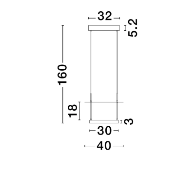 Lampa wisząca TIRAQUE LE44632