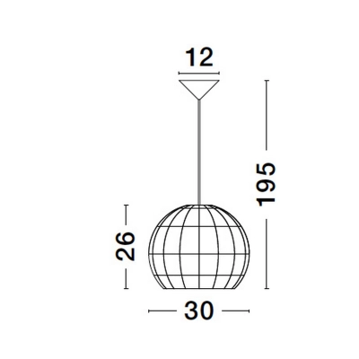 Lampa wisząca REYNOSA LE42945