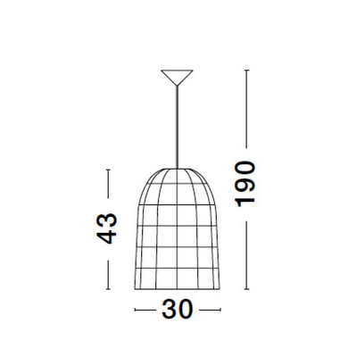 Lampa wisząca PALMAR LE42954