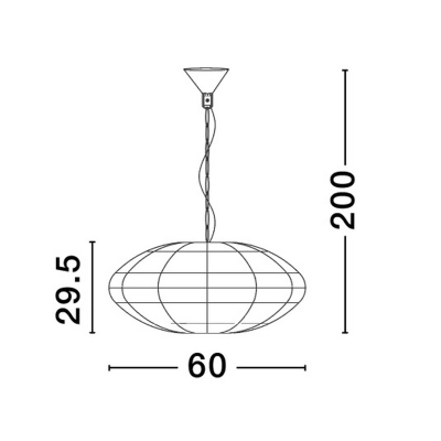 Lampa wisząca GUARDIA LE44580