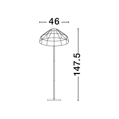 Lampa podłogowa BERMEJO LE44573