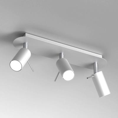 lafabryka.pl Lampa sufitowa PRESTON WHITE/CHROME 3x mini GU10 MLP7616 Milagro