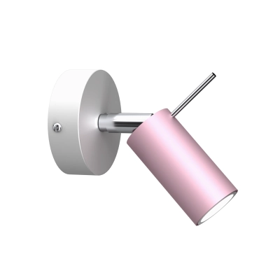 lafabryka.pl Kinkiet PRESTON PINK/WHITE 1x mini GU10 MLP7626 Milagro