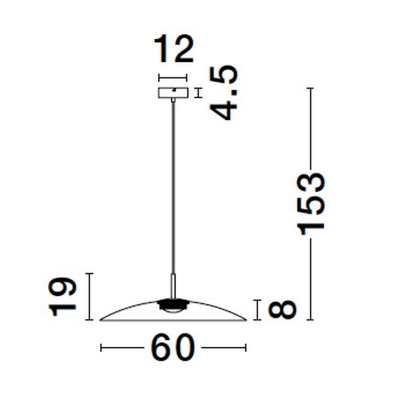 Lampa wisząca PECA LE44271