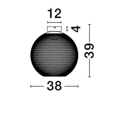 Plafon RITA LE44255