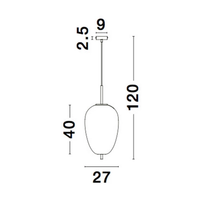 Lampa wisząca MARC LE42720