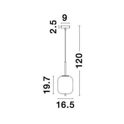 Lampa wisząca MARC LE42722
