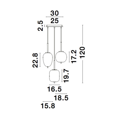 Lampa wisząca MARC LE42724