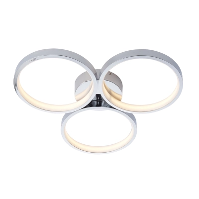 lafabryka.pl Plafon RADIUS 3LT SEMI FLUSH 96473 ENDON