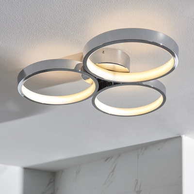 lafabryka.pl Plafon RADIUS 3LT SEMI FLUSH 96473 ENDON
