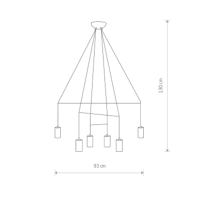 Lampa wisząca  IMBRIA BLACK 9677 Nowodvorski