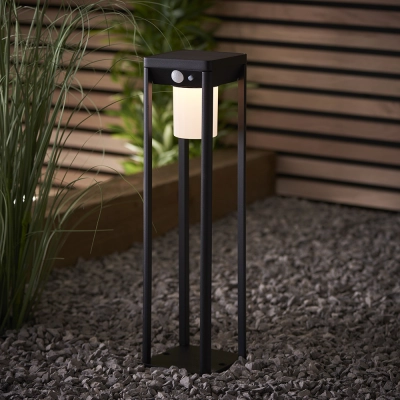 lafabryka.pl Lampa stojąca HALLAM POST PHOTOCELL & PIR 96929 ENDON