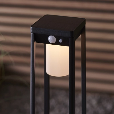 lafabryka.pl Lampa stojąca HALLAM BOLLARD PHOTOCELL & PIR 96930 ENDON