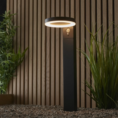 lafabryka.pl Lampa solarna stojąca EBRO POST PHOTOCELL & PIR 96934 ENDON