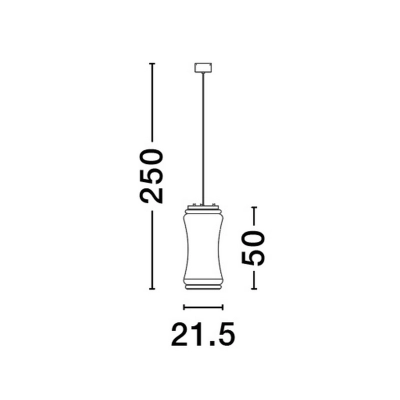 Lampa wisząca ABANCAY LE44594