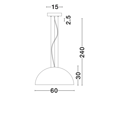 Lampa wisząca JULIACA LE44858