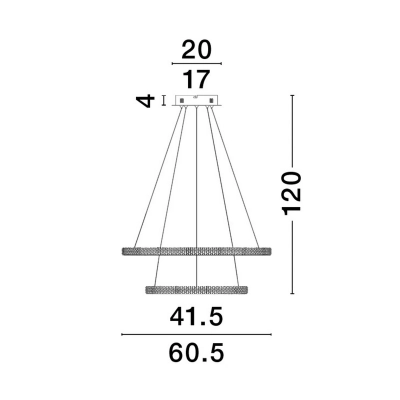 Lampa wisząca TEPIC LE42821