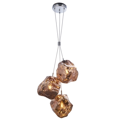 lafabryka.pl Lampa wisząca ROCK 3LT PENDANT 97659 ENDON