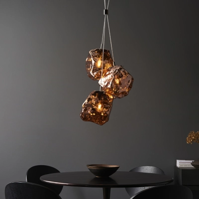 lafabryka.pl Lampa wisząca ROCK 3LT PENDANT 97659 ENDON
