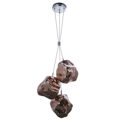 lafabryka.pl Lampa wisząca ROCK 3LT PENDANT 97659 ENDON