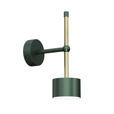 lafabryka.pl Kinkiet ARENA GREEN/GOLD 1xGX53 MLP7765 Milagro