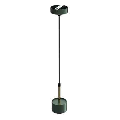 lafabryka.pl Lampa wisząca ARENA GREEN/GOLD 1xGX53 MLP7766 Milagro