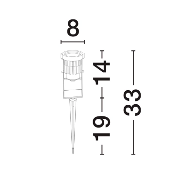 Lampa zewnętrzna COLENZO LE75346
